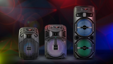 Głośnik Bluetooth LED USB AUX 10W Kruger&Matz Głośnik Bluetooth LED USB AUX 10W Kruger&Matz