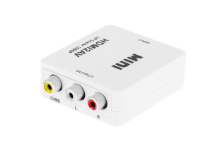 Konwerter sygnału HDMI - RCA+CVBS