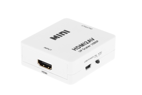 Konwerter sygnału HDMI - RCA+CVBS