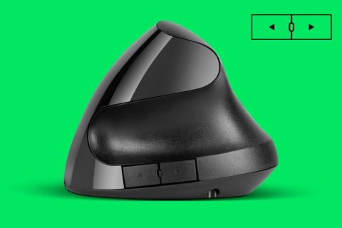 Mysz pionowa bezprzewodowa ergonomiczna myszka wertykalna BT USB Rebel Mysz pionowa bezprzewodowa ergonomiczna myszka wertykalna BT USB Rebel
