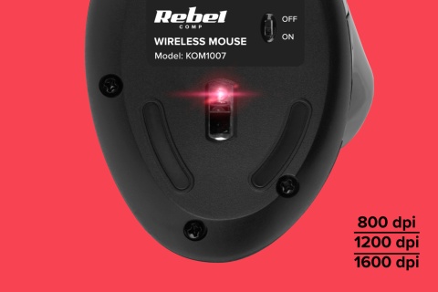 Mysz pionowa bezprzewodowa ergonomiczna myszka wertykalna BT USB Rebel Mysz pionowa bezprzewodowa ergonomiczna myszka wertykalna BT USB Rebel
