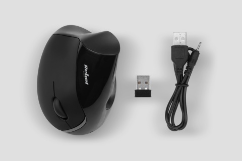 Mysz pionowa bezprzewodowa ergonomiczna myszka wertykalna BT USB Rebel Mysz pionowa bezprzewodowa ergonomiczna myszka wertykalna BT USB Rebel