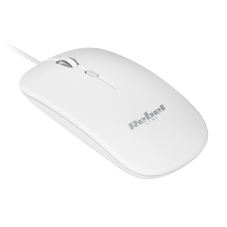 Mysz przewodowa Rebel WDM210 sensor 800/1000/1200 dpi
