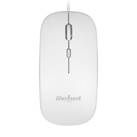 Mysz przewodowa Rebel WDM210 sensor 800/1000/1200 dpi Mysz przewodowa Rebel WDM210 sensor 800/1000/1200 dpi
