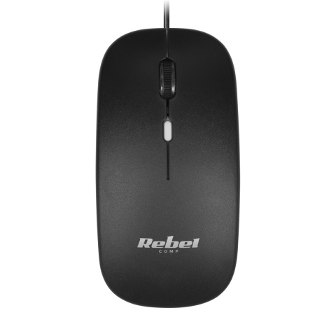 Mysz przewodowa Rebel WDM210 sensor 800/1000/1200 dpi Mysz przewodowa Rebel WDM210 sensor 800/1000/1200 dpi