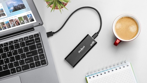 Obudowa dysku SSD M2 USB-C REBEL aluminiowa
