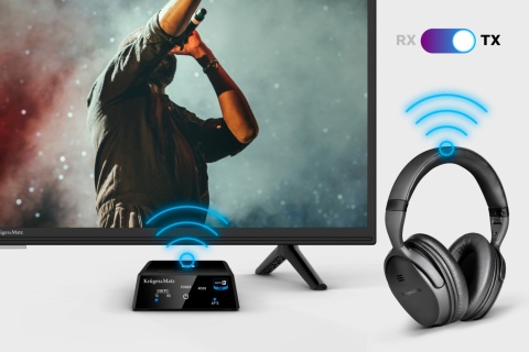 Odbiornik nadajnik Bluetooth Kruger&Matz apt-X Odbiornik nadajnik Bluetooth Kruger&Matz apt-X