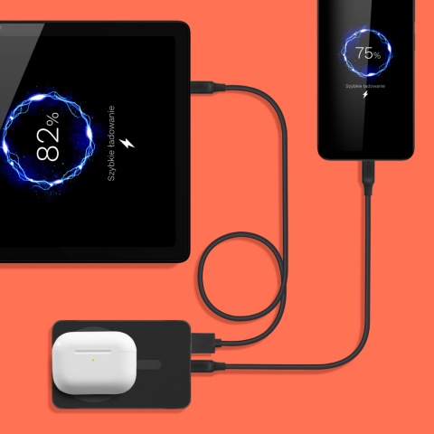 POWER BANK indukcyjny Kruger&Matz 10000 mAh Mag Safe