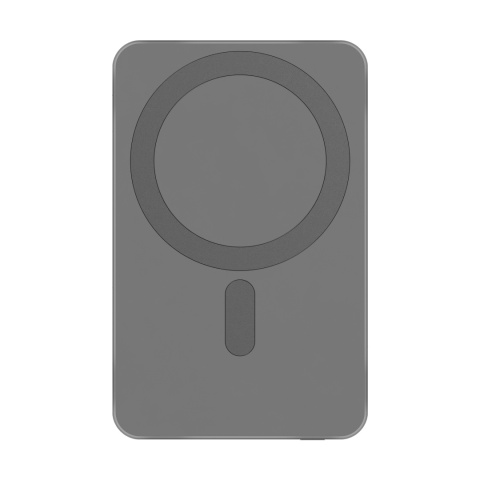 POWER BANK indukcyjny Kruger&Matz 5000 mAh Mag Safe szary POWER BANK indukcyjny Kruger&Matz 5000 mAh Mag Safe szary
