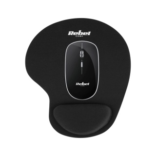 Podkładka pod mysz ergonomiczna z podpórką nadgrastek Rebel