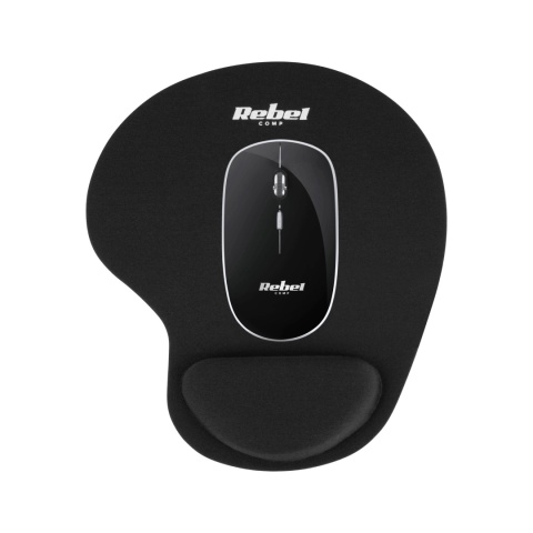Podkładka pod mysz ergonomiczna z podpórką nadgrastek Rebel
