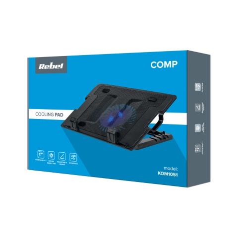 Podstawka chłodząca pod laptop Rebel Podstawka chłodząca pod laptop Rebel