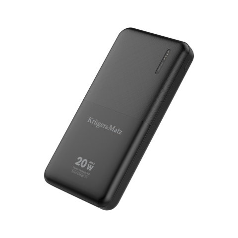 Power bank 10000mAh 20W QC PD USB-C KrugerMatz Power bank 10000mAh 20W QC PD USB-C KrugerMatz