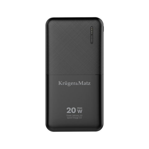 Power bank 10000mAh 20W QC PD USB-C KrugerMatz Power bank 10000mAh 20W QC PD USB-C KrugerMatz