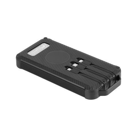 Powerbank solarny Kruger&Matz 10 000 mAh ładowanie bezprzewodowe latarka Powerbank solarny Kruger&Matz 10 000 mAh ładowanie bezprzewodowe latarka