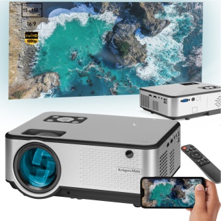 Projektor LED Full HD WiFi USB rzutnik KrugerMatz
