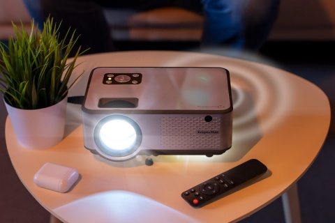 Projektor LED Full HD WiFi USB rzutnik KrugerMatz Projektor LED Full HD WiFi USB rzutnik KrugerMatz