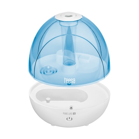 Ultradźwiękowy nawilżacz powietrza TEESA PURE LIFE 40 cichy lampka automat